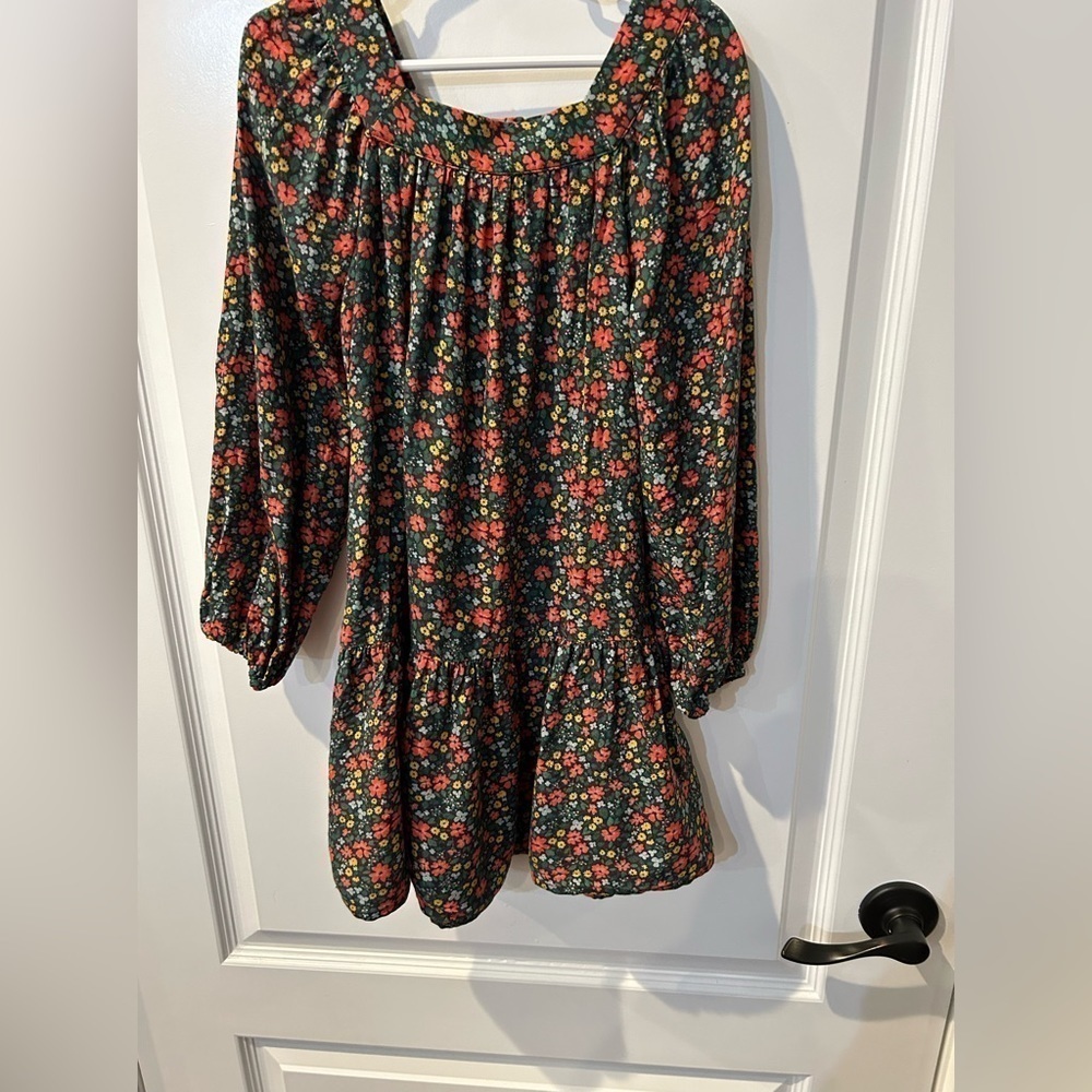 Cat AND JACK Girl’s Long Sleeve Peasant Dress Size Small